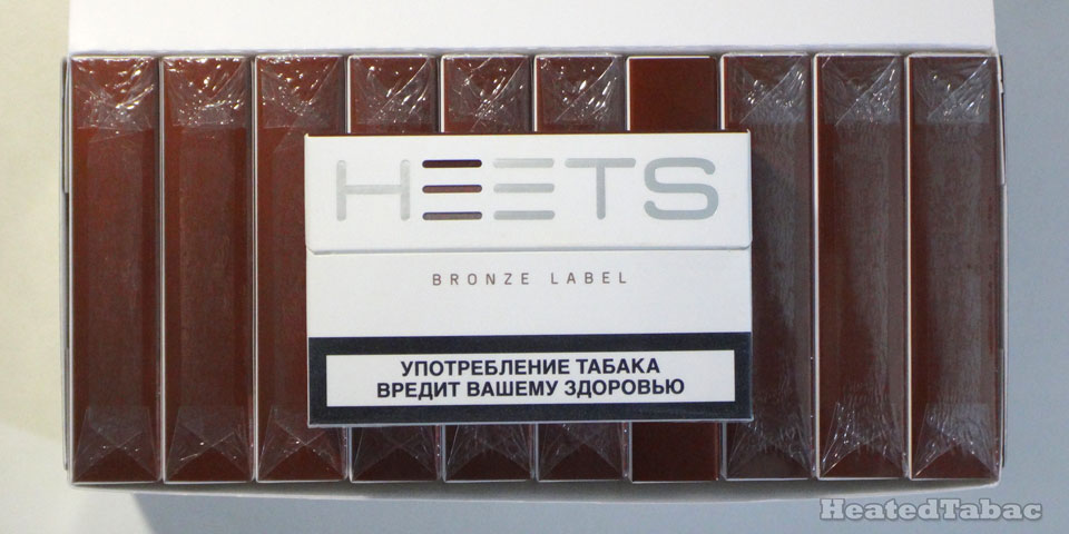 HEETS Bronze Label 俄版棕色可可味煙彈